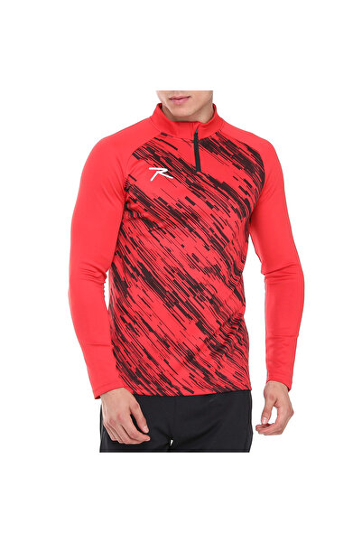 raru Світшот з напівзастібкою DIGNUS ЧЕРВОНИЙ