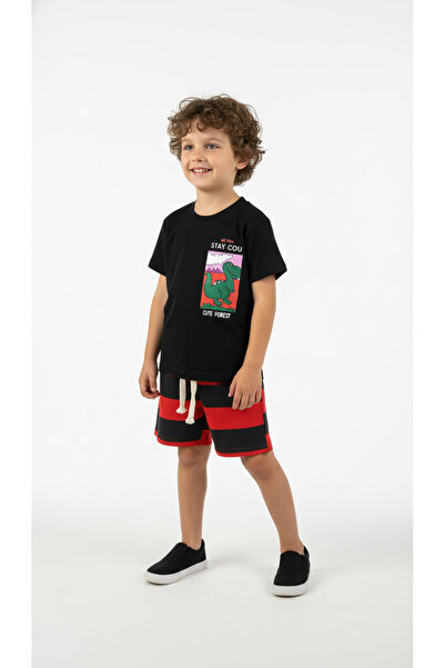 Booni Jooni Stay Cool Printed Shorts Set