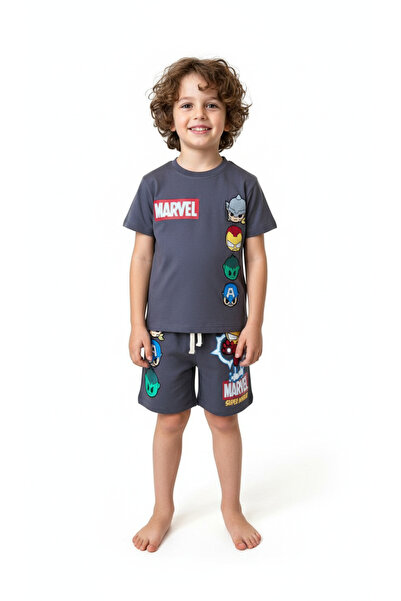 Booni Jooni طقم شورت سوبر هيروز من مارفل