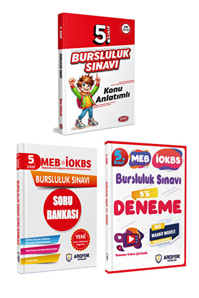 Data Yayınları 5. Sınıf Pybs Bursluluk Sınavı Konu Anlatımlı Soru Bankası Den...