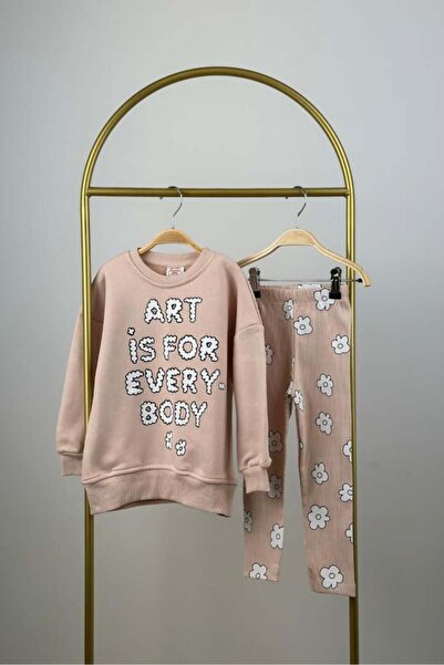 Booni Jooni طقم ليجنز مطبوع عليه زهرة الأقحوان