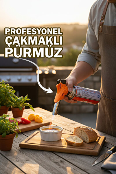 EFSANE KAMP Profesyonel Pürmüz Çakmak Kafa (Gaz Hariç)