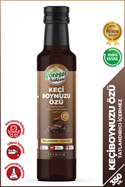 Yöresel Bahçem Keçiboynuzu Özü (350G)