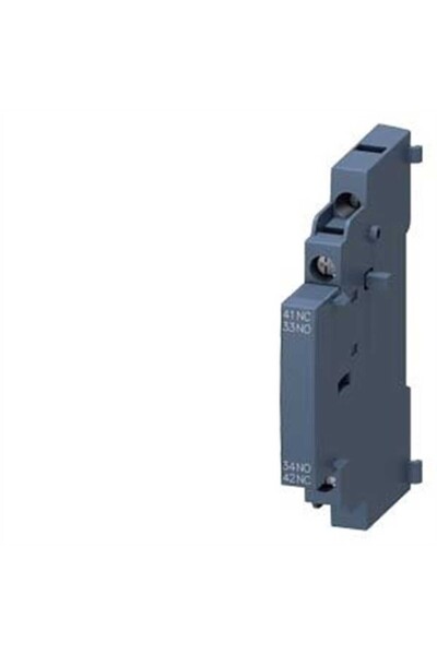 Siemens 3RV2901-1A Yardımcı Kontak Yandan Montajlı,Vidalı 1No+1Nc