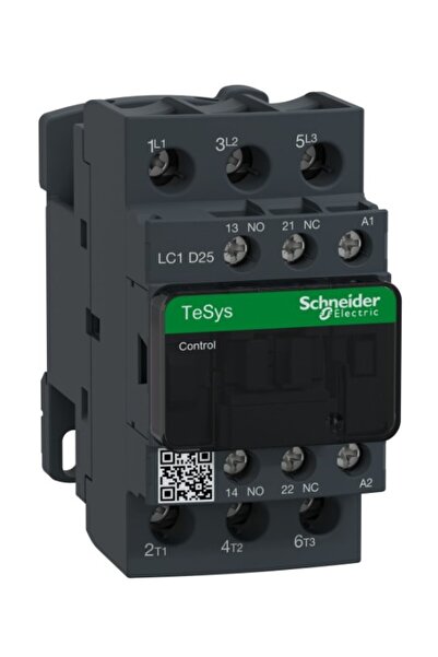 Schneider Electric Schneider LC1D25F7 TeSys D 25 A 11 kW 110V AC Kontaktör 3 ...