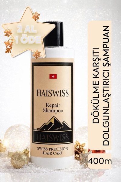 HAISWISS Pirinç Proteini ve Keratin İçeren Dökülme Karşıtı ve Hızlı Uzama Des...