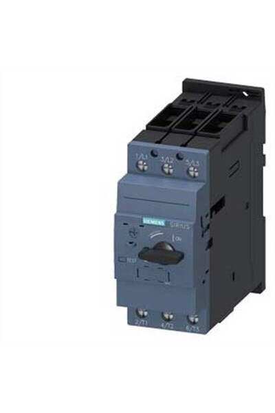 Siemens 3RV2031-4UA10 32-40A S2 Boy Motor Koruma Şalteri Tepki Akımı 585A Vida Bağlantılı 65kA