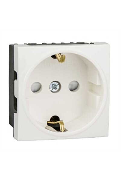 Genel Markalar ETK21045E Ultra Priz 45X45 Çocuk Korumalı Topraklı Beyaz Priz