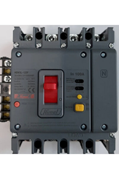 Yangın Korumalı Kom.Şalter.4P B 250A 100/300/500mA