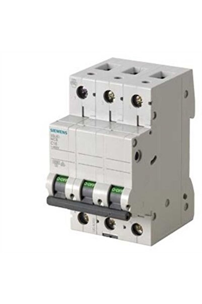 Siemens 5sl6302-7 2a 3 Fazlı 70 Mm Anahtarlı Otomatik Sigorta 6ka C Tipi Yava...