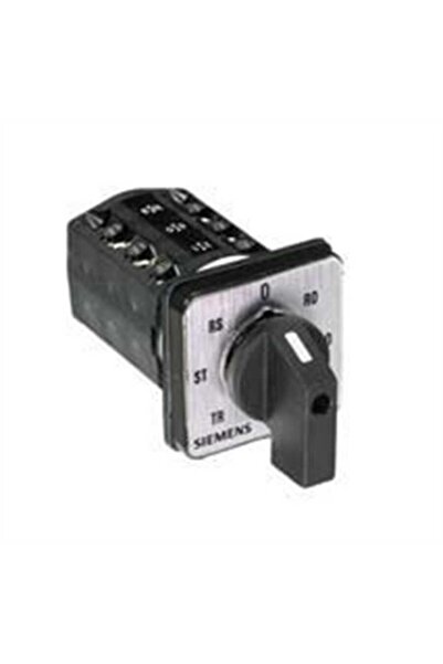 Siemens 3LF0122-2PF10 3LF0 22 Paket Şalter / Pako Şalter 6 Poz Lu Voltmetre K...