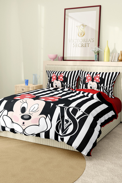 Marcalanya طقم غطاء لحاف مزدوج من نسيج القطن والساتان 6 قطع طقم غطاء لحاف بطب...