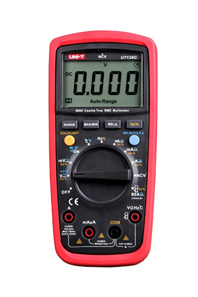 Unit UT139C True RMS Dijital Multimetre AC DC