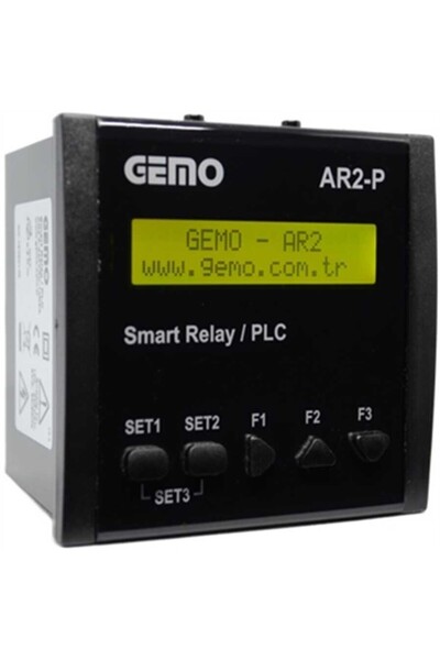 AR2-P-230VAC-10D2A Panel Tipi "Ladder Logic" ile Programlanabilir Akıllı Röle / PLC