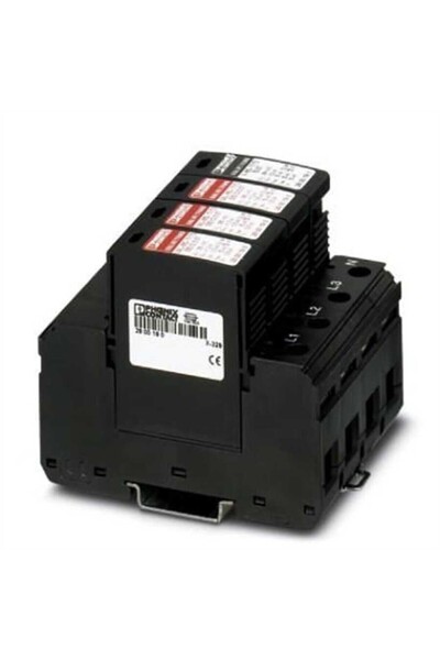 Phoenix Contact 2800184 VAL-MS-T1/T2 335/12,5/3+1 Tip1/2 Yıldırım/Aşırı Geril...