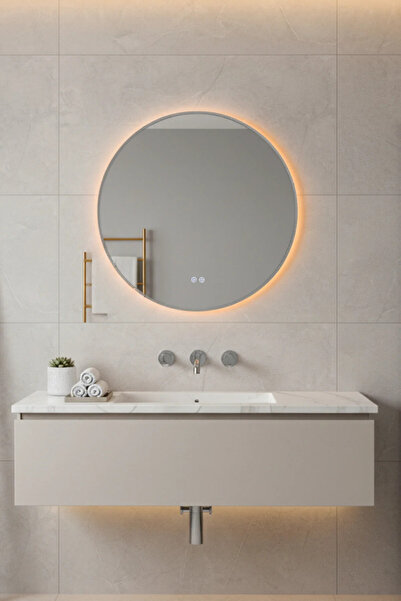 Avend Dokunmatik Akıllı Buhar Tutmayan 3 Renk Ledli Banyo Duvar Lavabo Aynası...