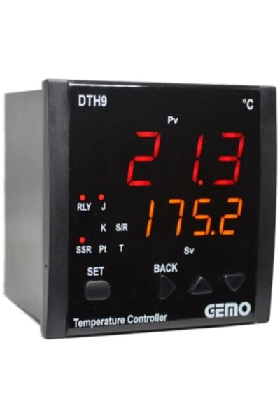 Gemo DTH9-230VAC Ekonomik Seri "Auto-tune PID" Sıcaklık Kontrol Cihazı