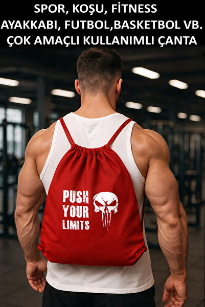 GAZELMANYA Rucsac sport Geantă de fitness cu șnur Geantă pentru teren de covor Geantă pentru crampoane Geantă sportivă Pantofi de gimnastică