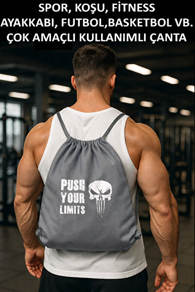 GAZELMANYA Rucsac de fotbal Geantă de fitness cu șnur Geantă pentru teren de covor Geantă pentru crampoane Geantă sport Geantă de gimnastică