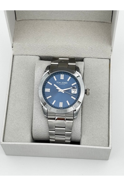 Tom Jones Lacivert Kadran Çelik Kordon ERKEK KOL SAATİ