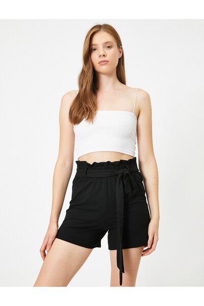 Koton Δέσιμο σορτς μέσης