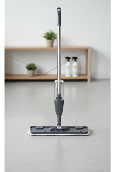AENLINE HOME Spreyli Düz Mop – Hazneli, Mikrofiber Paspaslı, Pratik Zemin Tem...