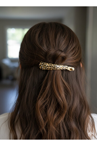 BURUCRAFT Leopar Desenli Muz Toka (1ADET) (Boyut 11cm)