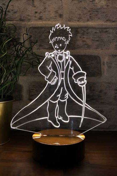 BY-LAMP Küçük Prens Figürlü Dekoratif Hediye Led Masa Lambası | ByLamp