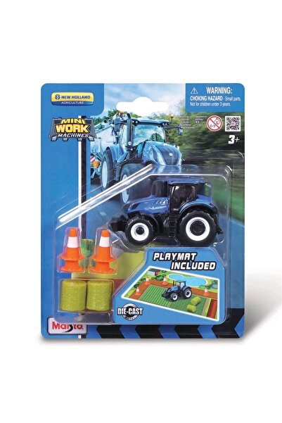 Maisto NEW HOLLAND - Traktör Tarım Seti - Mini Boy