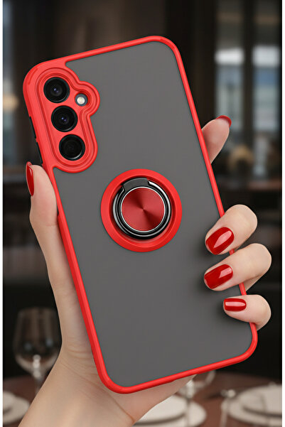 Hatreds Samsung Galaxy A17 5G İçin Kamera Korumalı Yüzüklü Kılıf - Leke Tutma...