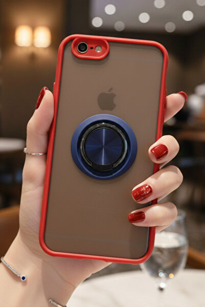 Hatreds Ring Case with Camera Protection for iPhone 6 - Stain-Resistant Matte...
