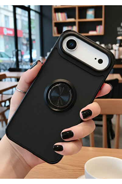 Hatreds Apple iPhone 17 Air İçin Kamera Korumalı Yüzüklü Kılıf - Leke Tutmaz ...