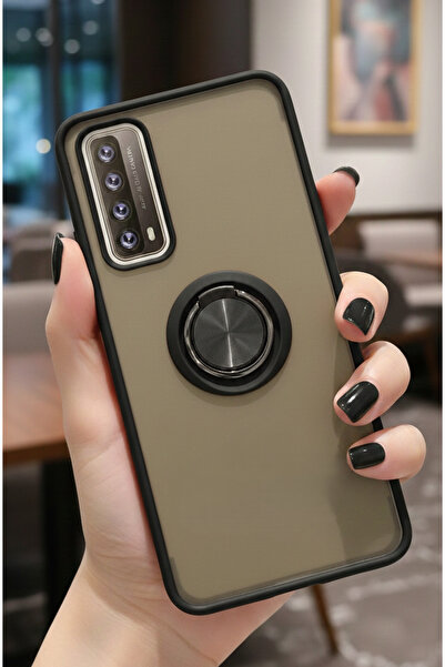 Hatreds Huawei P Smart 2021 İçin Kamera Korumalı Yüzüklü Kılıf - Leke Tutmaz ...