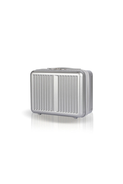 Zeplin Glow PC Policarbon Makyaj Çantası & El Valizi Silver