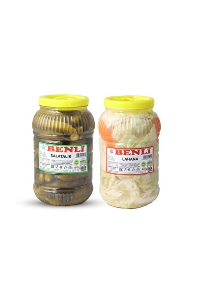 Benli Turşuculuk 6 KG SÜPER 2Lİ ÇUBUK SALATALIK-LAHANA TURŞUSU