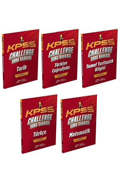 Murat Yayınları Murat KPSS Genel Yetenek Genel Kültür CHALLENGE Soru Bankası ...