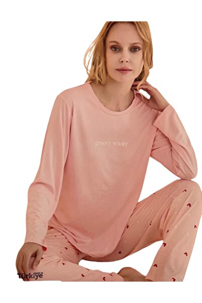 Mihra Milan Women's Long Sleeve Pajama Set – Comfortable and Stylish Loungewear