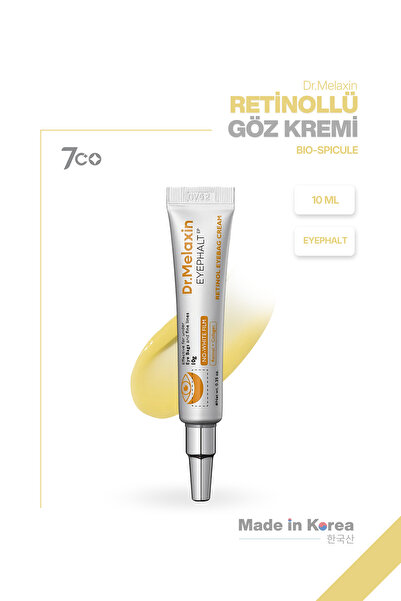 Dr.Melaxin Retinollü Göz Kremi | Morluk Şişlik Kırışıklık Karşıtı | Spicule & Egf Teknolojisi 10ml