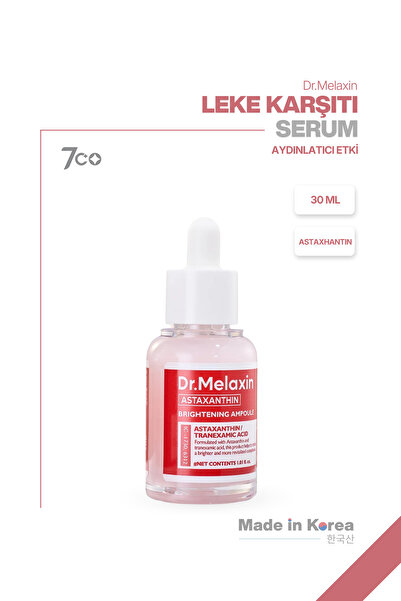 Dr.Melaxin Leke Karşıtı Aydınlatıcı Ampül – Astaxanthin Içerikli, Cilt Tonu E...