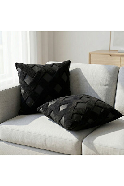 VİENNA غطاء وسادة مزخرف 45×45 سم – قماش ناعم، مزود بسحاب، سهل الغسل