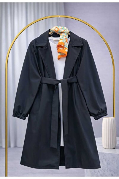 MODA VEDAT Kadın Kuşaklı Trenç --00350