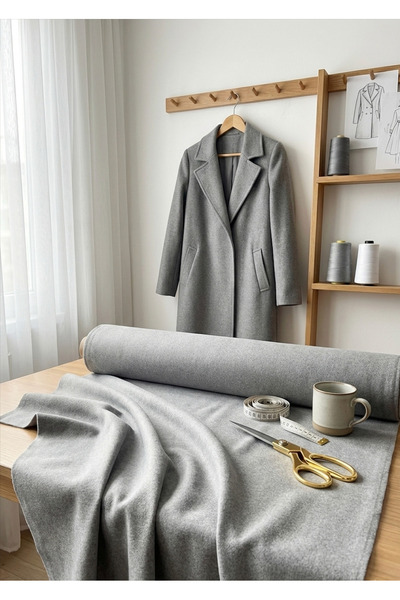 kumaş sarayı Kaşe Kumaş Kabanlık Paltoluk – Tok Duruşlu Sıcak Tutan Kışlık Kumaş (Metre Satış)