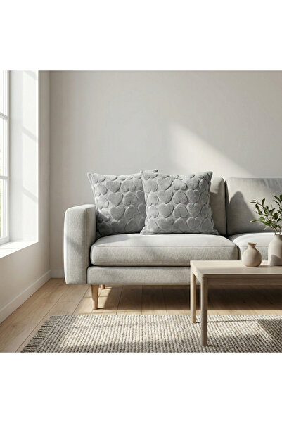 VİENNA غطاء وسادة مزخرف 45×45 سم – قماش ناعم، مزود بسحاب، سهل الغسل