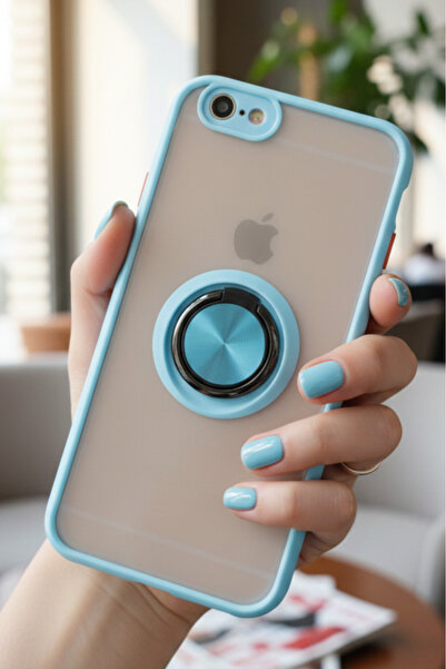 Hatreds Ring Case with Camera Protection for iPhone 6 - Stain-Resistant Matte...