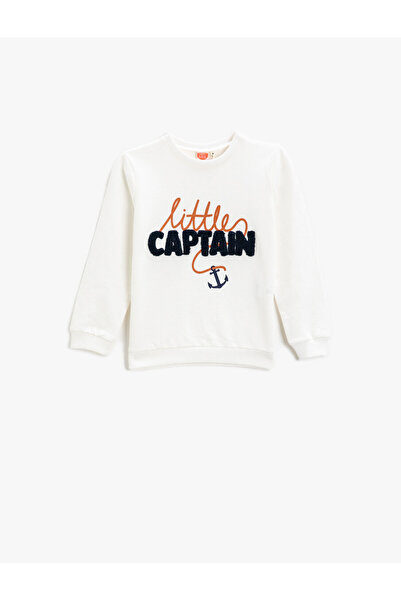 Koton Φούτερ Little Captain Printed Crew Neck Cotton