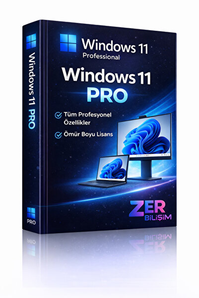 MICROSOFT Windows 11 Professional 32&64Bit Dijital Lisans Oem Anahtarı (KEY)