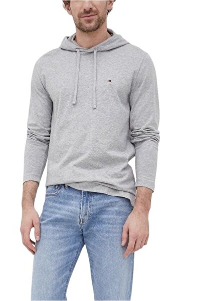 Tommy Hilfiger Organic Cotton Long-Sleeved Regular Fit Hoodie Seasonal Sweat