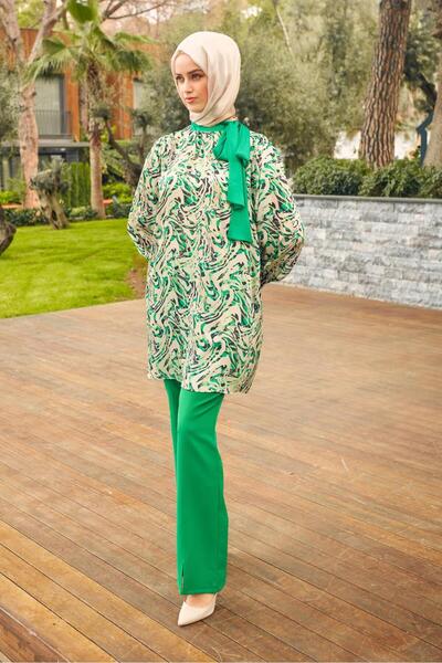 Alvina بنطلون إسباني بفتحة أمامية 70540