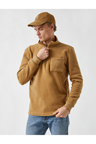 Koton Fleecová mikina s kapsami