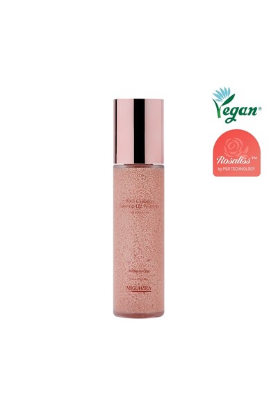 MİGUHARA واقي الشمس و مرطب البشرة الكوري روز كولاجين تون أب واقي من الأشعة فو...